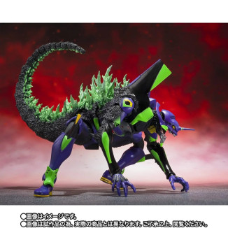Bandai SH Monsterarts Neon Genesis Evangelion - Test Type-01 "G" Awakening Form - Godzilla