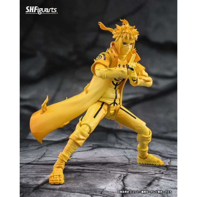 Tamashi Nations - Minato Namikaze (Kurama Link Mode) Bond of Light That Shatters Darkness - Naruto Shippuden SH Figuarts SHF