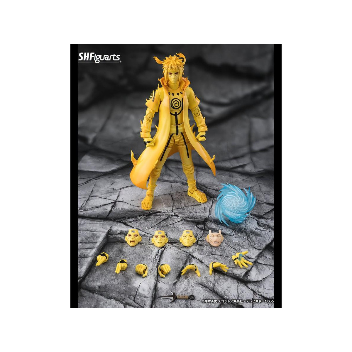 Tamashi Nations - Minato Namikaze (Kurama Link Mode) Bond of Light That Shatters Darkness - Naruto Shippuden SH Figuarts SHF