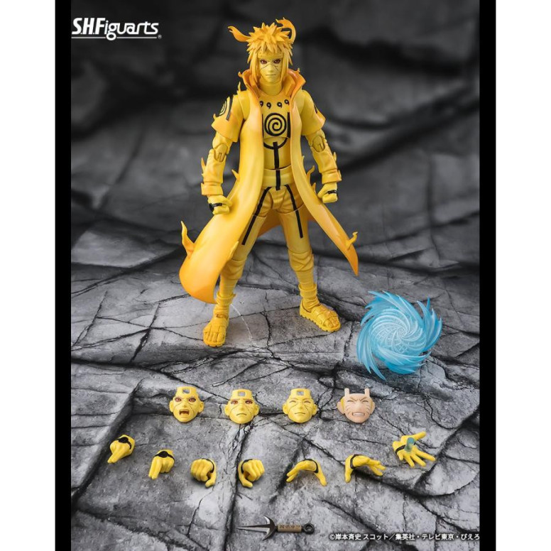 Tamashi Nations - Minato Namikaze (Kurama Link Mode) Bond of Light That Shatters Darkness - Naruto Shippuden SH Figuarts SHF