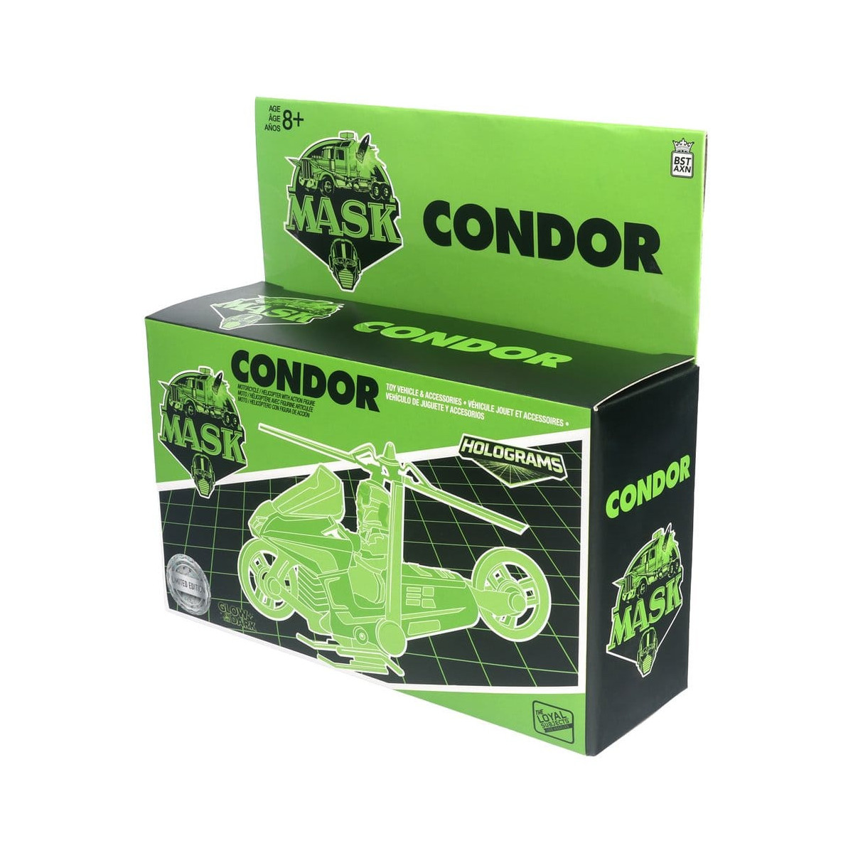 The Loyal Subjects - M.A.S.K. - Condor Hologram Variant (Glow-in-the-Dark) - SDCC 2026 Exclusive