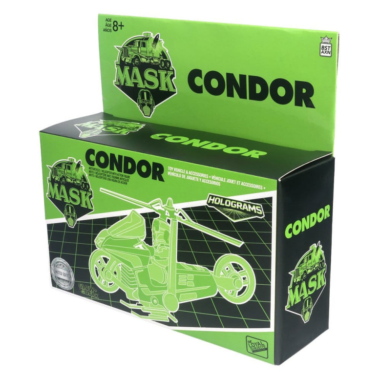 The Loyal Subjects - M.A.S.K. - Condor Hologram Variant (Glow-in-the-Dark) - SDCC 2026 Exclusive