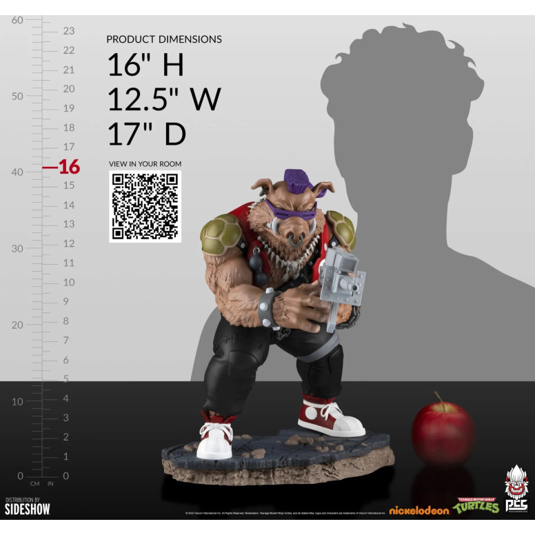 Premium Collectibles Studio PCS - Rocksteady 1/4 Statue - Teenage Mutant Ninja Turtles TMNT Figurine