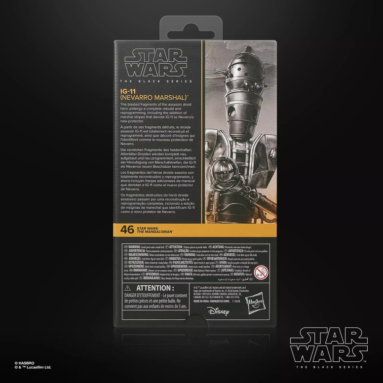 Hasbro Star Wars The Black Series —IGG-11 (Nevarro Marshal)—The Mandalorian & Grogu