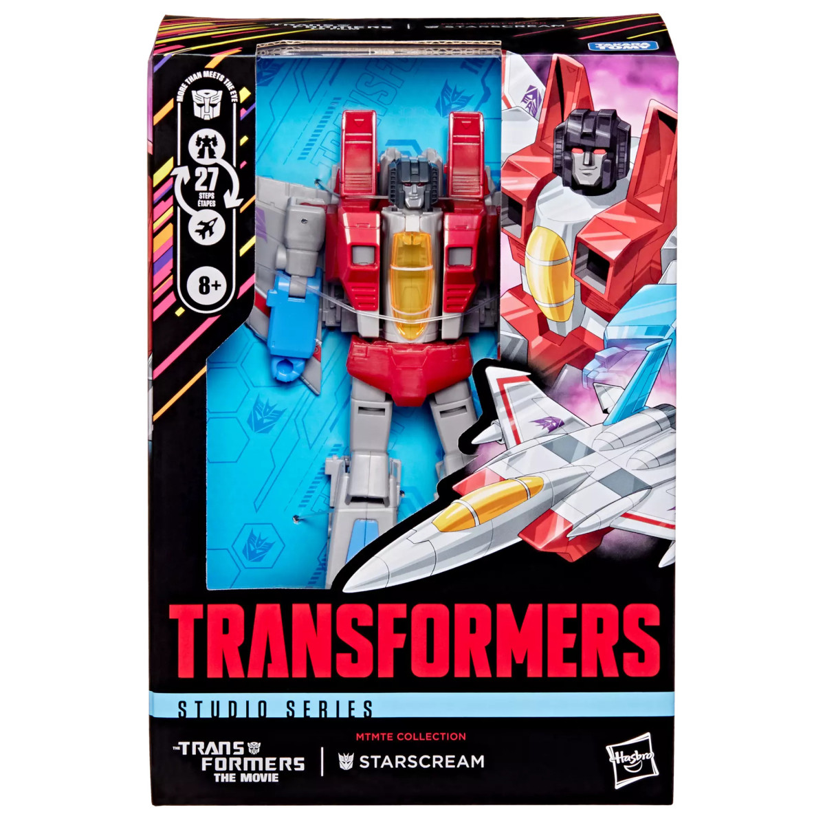 Hasbro - Transformers: The Movie - STARSCREAM Voyager Class - Studio Series MTMTE Collection