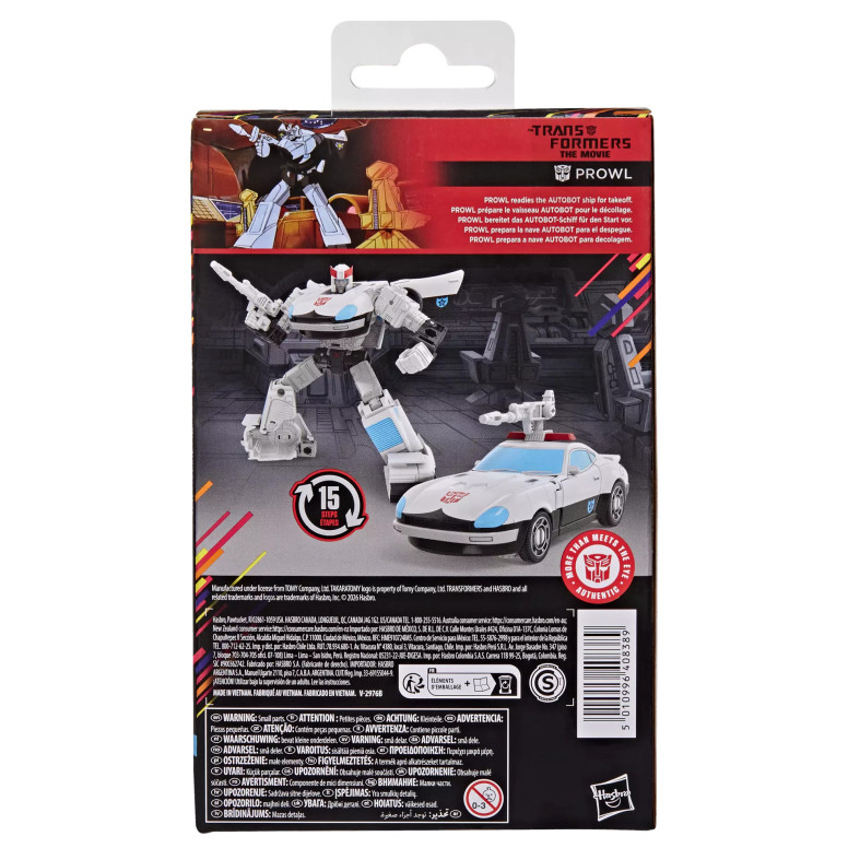 Hasbro - " Transformers " The Movie - PROWL Voyager Class - Studio Series MTMTE Collection