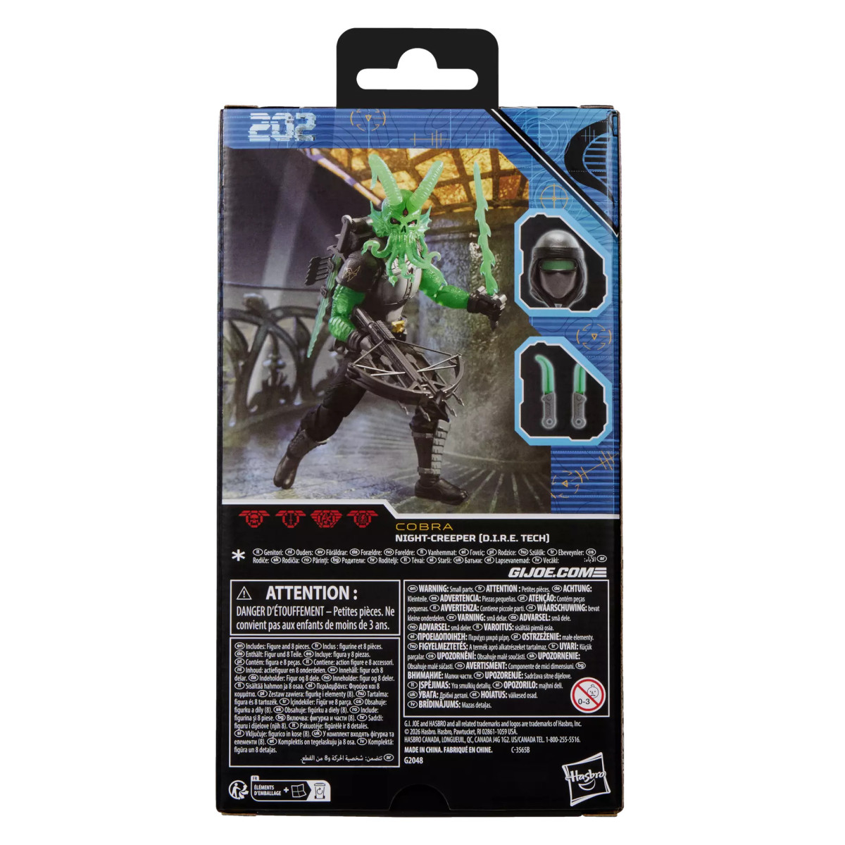 Hasbro G.I.JOE Classified Series - Night-Creeper ( )D.I.R.E.Tech