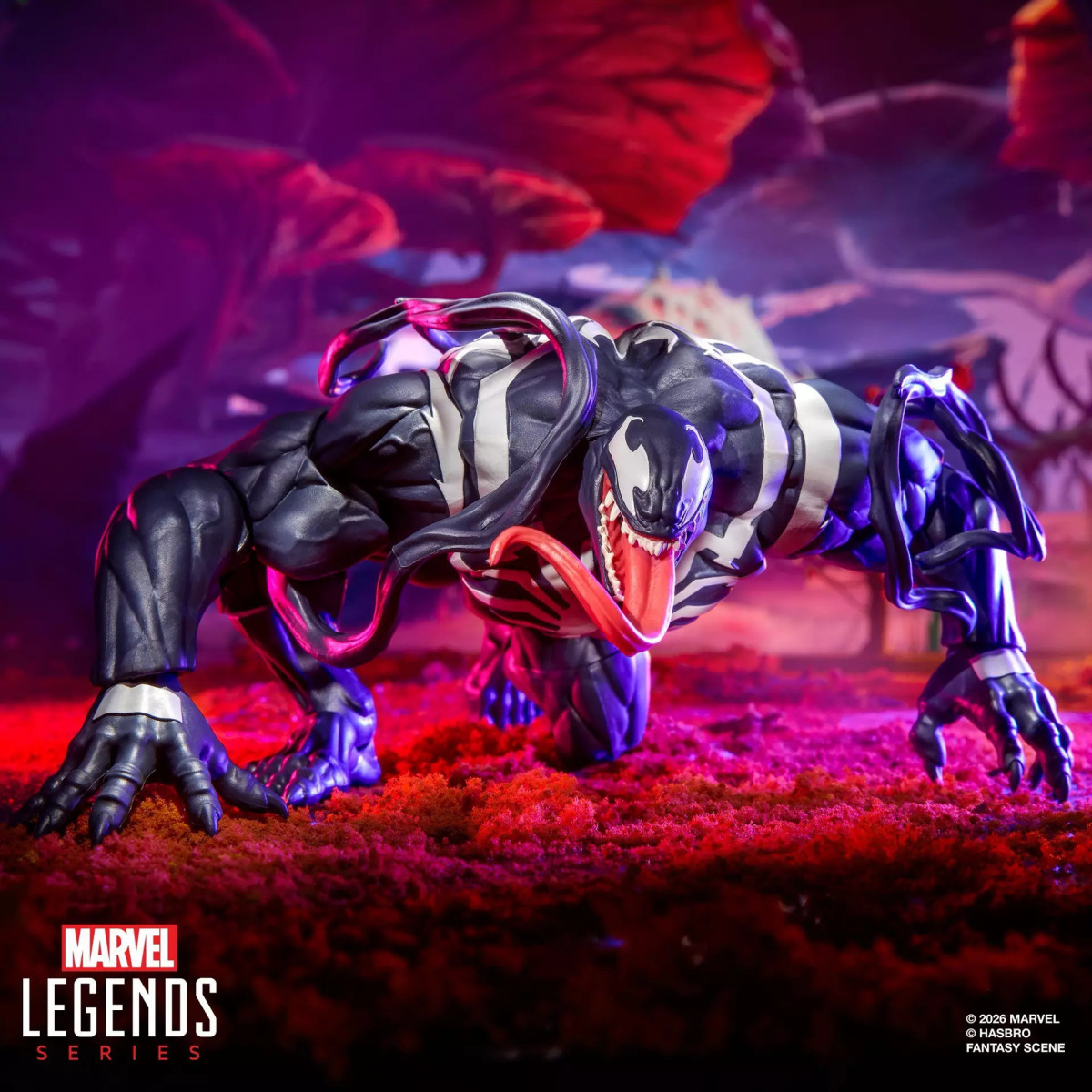 Hasbro Marvel Legends Gamerverse Series - Venom & Jeff the Land Shark - Marvel Rivals