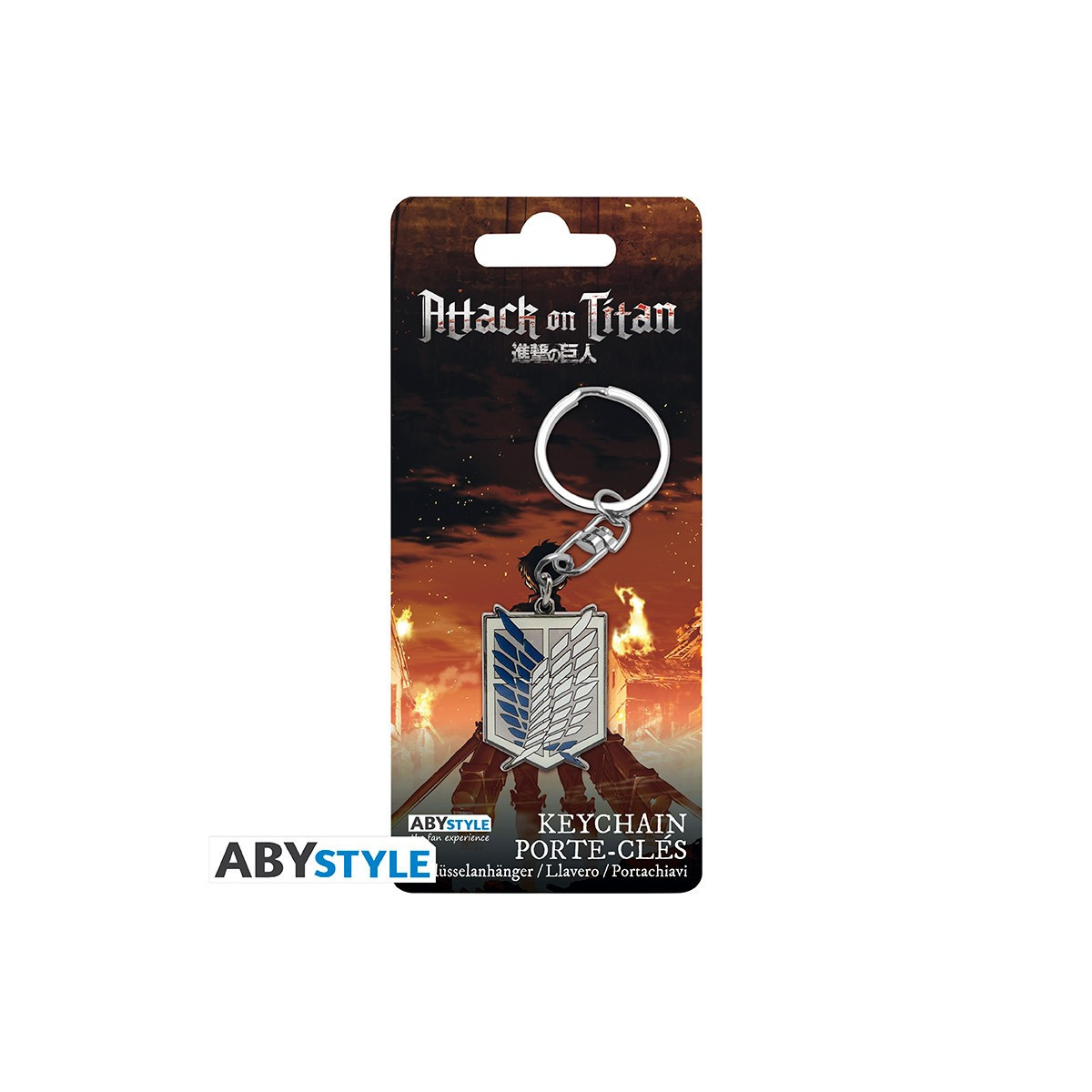 ABYstyle - ATTACK ON TITAN - Keychain - Survey Corps