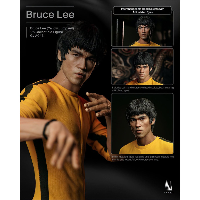 INART - Bruce Lee (Yellow Jumpsuit) 1/6 Scale Collectible Figure - The Game of Death