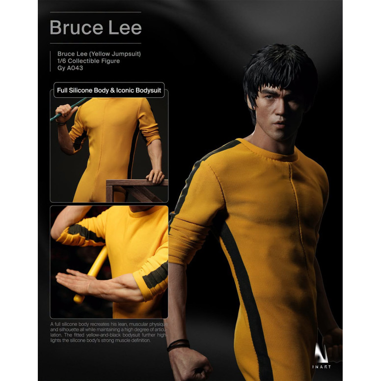 INART - Bruce Lee (Yellow Jumpsuit) 1/6 Scale Collectible Figure - The Game of Death