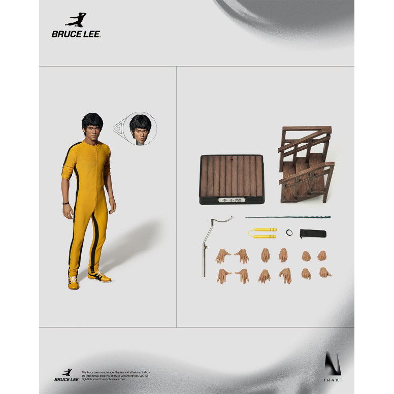 INART - Bruce Lee (Yellow Jumpsuit) 1/6 Scale Collectible Figure - The Game of Death