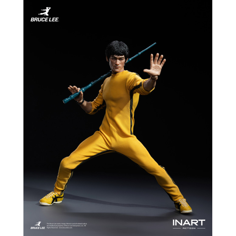 INART - Bruce Lee (Yellow Jumpsuit) 1/12 Scale Action Figure - The Game of Death
