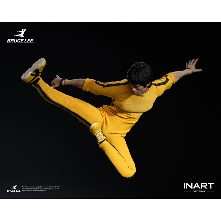 INART - Bruce Lee (Yellow Jumpsuit) 1/12 Scale Action Figure - The Game of Death