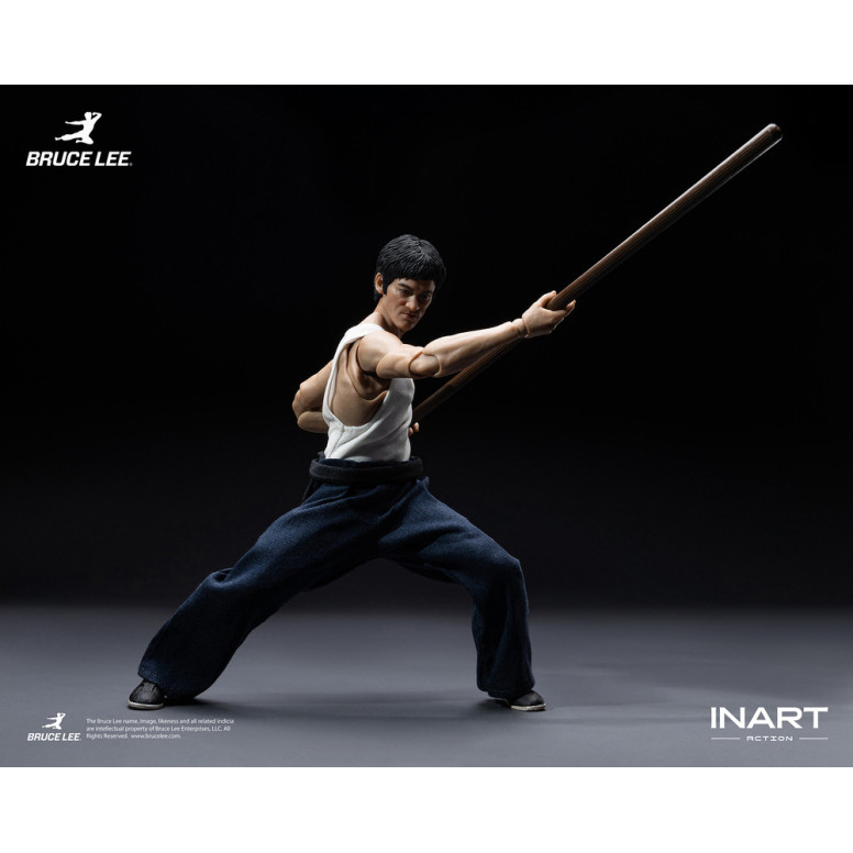 INART - " Bruce Lee " (Kung Fu Outfit) 1/12 Scale Action Figure