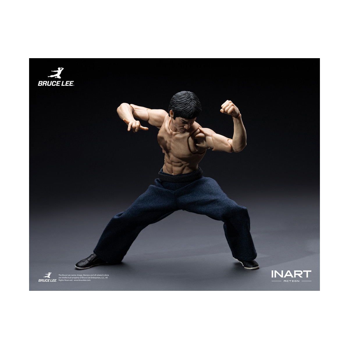 INART - " Bruce Lee " (Kung Fu Outfit) 1/12 Scale Action Figure