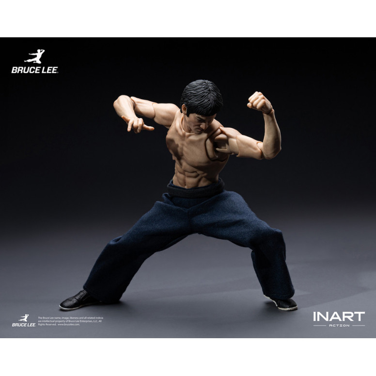 INART - " Bruce Lee " (Kung Fu Outfit) 1/12 Scale Action Figure