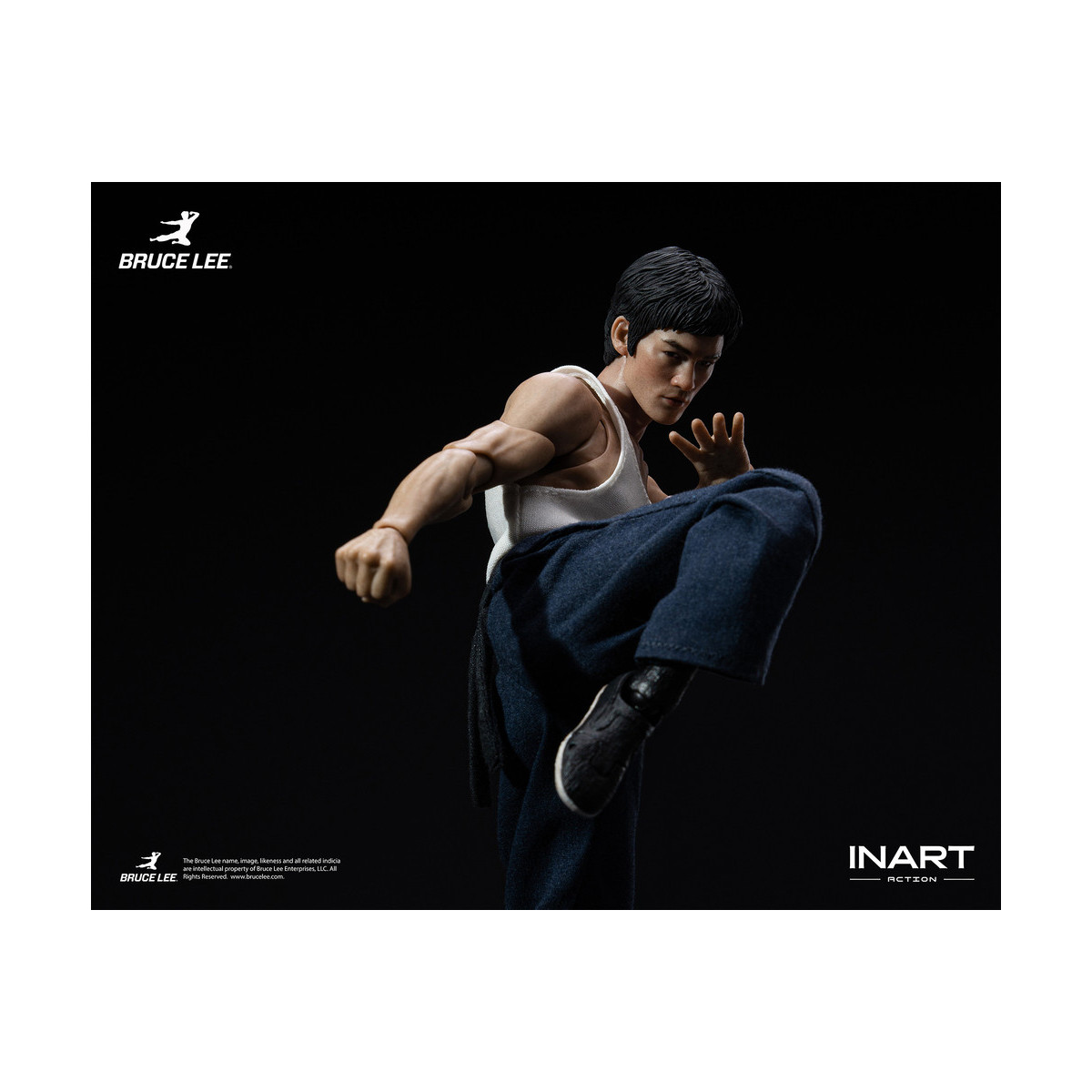 INART - " Bruce Lee " (Kung Fu Outfit) 1/12 Scale Action Figure