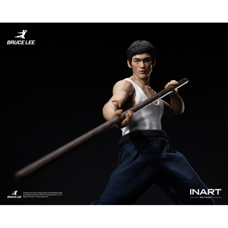 INART - " Bruce Lee " (Kung Fu Outfit) 1/12 Scale Action Figure