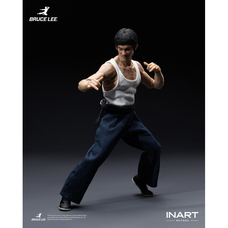 INART - " Bruce Lee " (Kung Fu Outfit) 1/12 Scale Action Figure