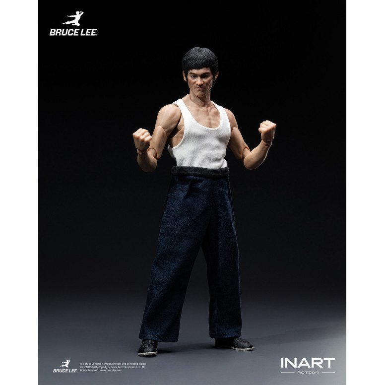 INART - " Bruce Lee " (Kung Fu Outfit) 1/12 Scale Action Figure