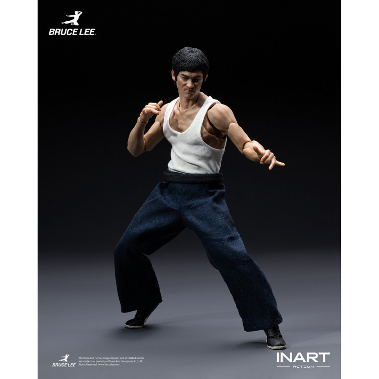 INART - " Bruce Lee " (Kung Fu Outfit) 1/12 Scale Action Figure