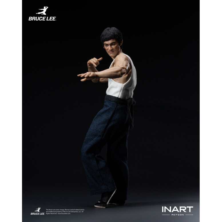 INART - " Bruce Lee " (Kung Fu Outfit) 1/12 Scale Action Figure