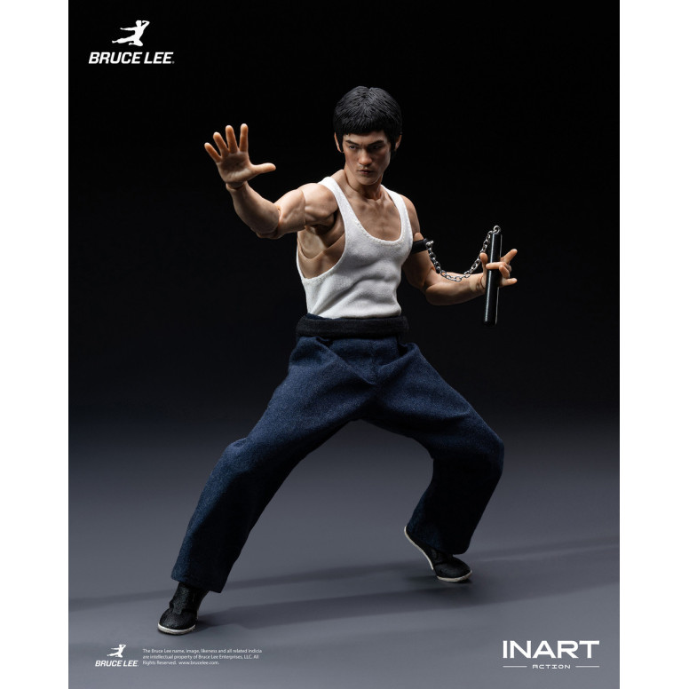 INART - " Bruce Lee " (Kung Fu Outfit) 1/12 Scale Action Figure