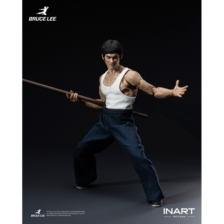 INART - " Bruce Lee " (Kung Fu Outfit) 1/12 Scale Action Figure