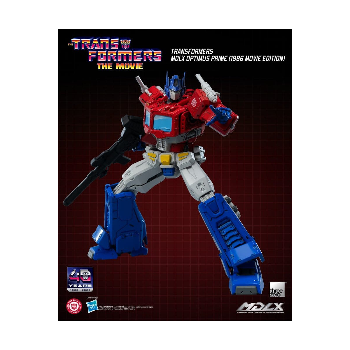 Three Zero - Transformers MDLX OPTIMUS PRIME (1986 Movie Edition)