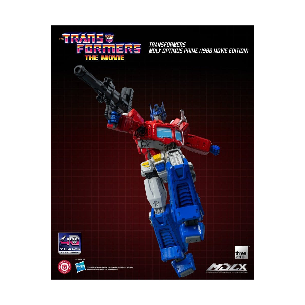 Three Zero - Transformers MDLX OPTIMUS PRIME (1986 Movie Edition)