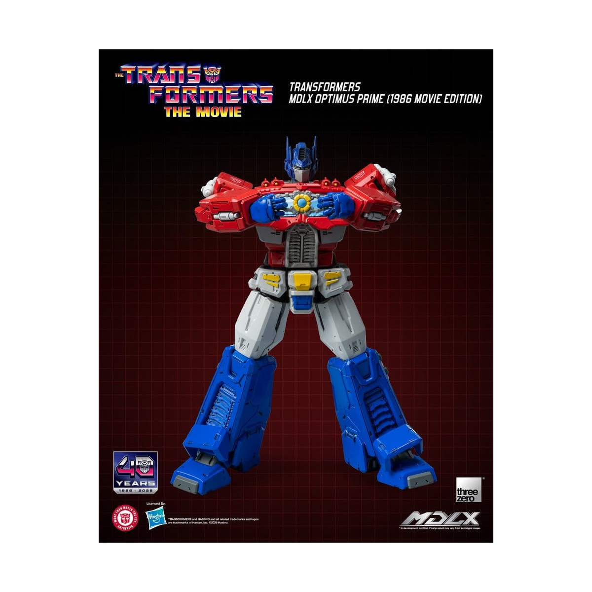 Three Zero - Transformers MDLX OPTIMUS PRIME (1986 Movie Edition)