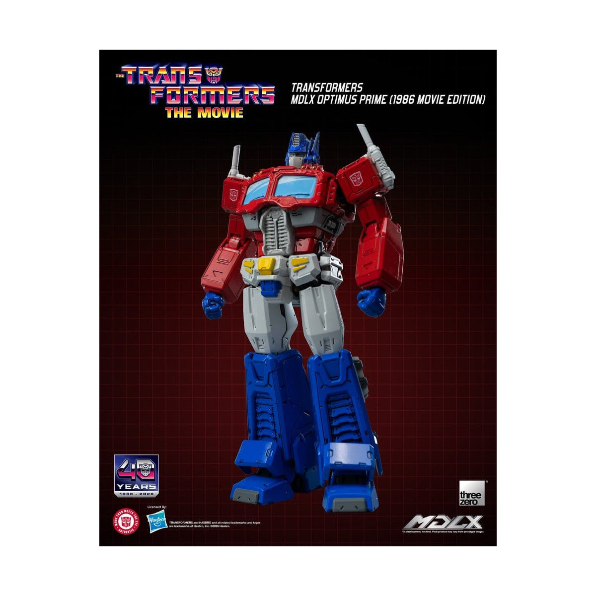 Three Zero - Transformers MDLX OPTIMUS PRIME (1986 Movie Edition)