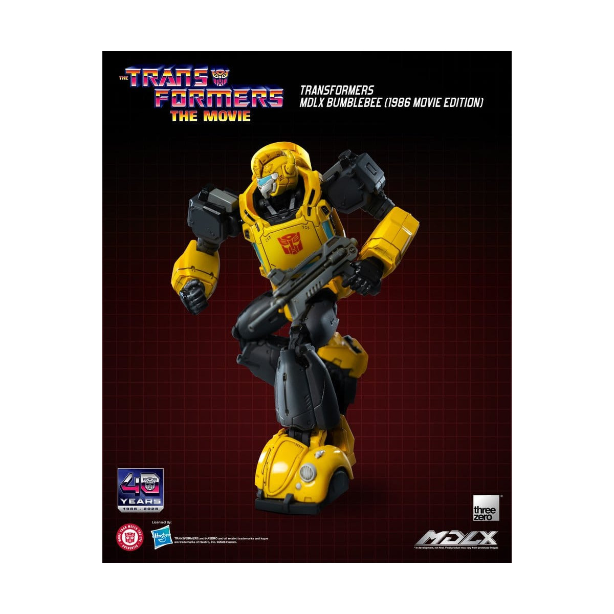 Three Zero - Transformers MDLX BUMBLEBEE (1986 Movie Edition)
