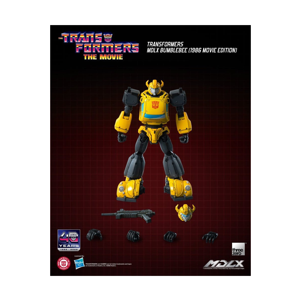 Three Zero - Transformers MDLX BUMBLEBEE (1986 Movie Edition)