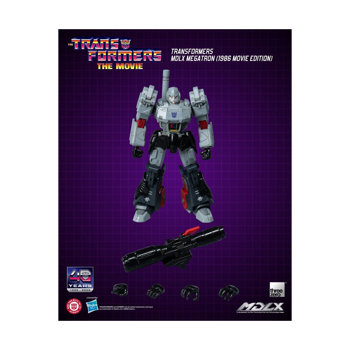 Three Zero - Transformers MDLX MEGATRON (1986 Movie Edition)