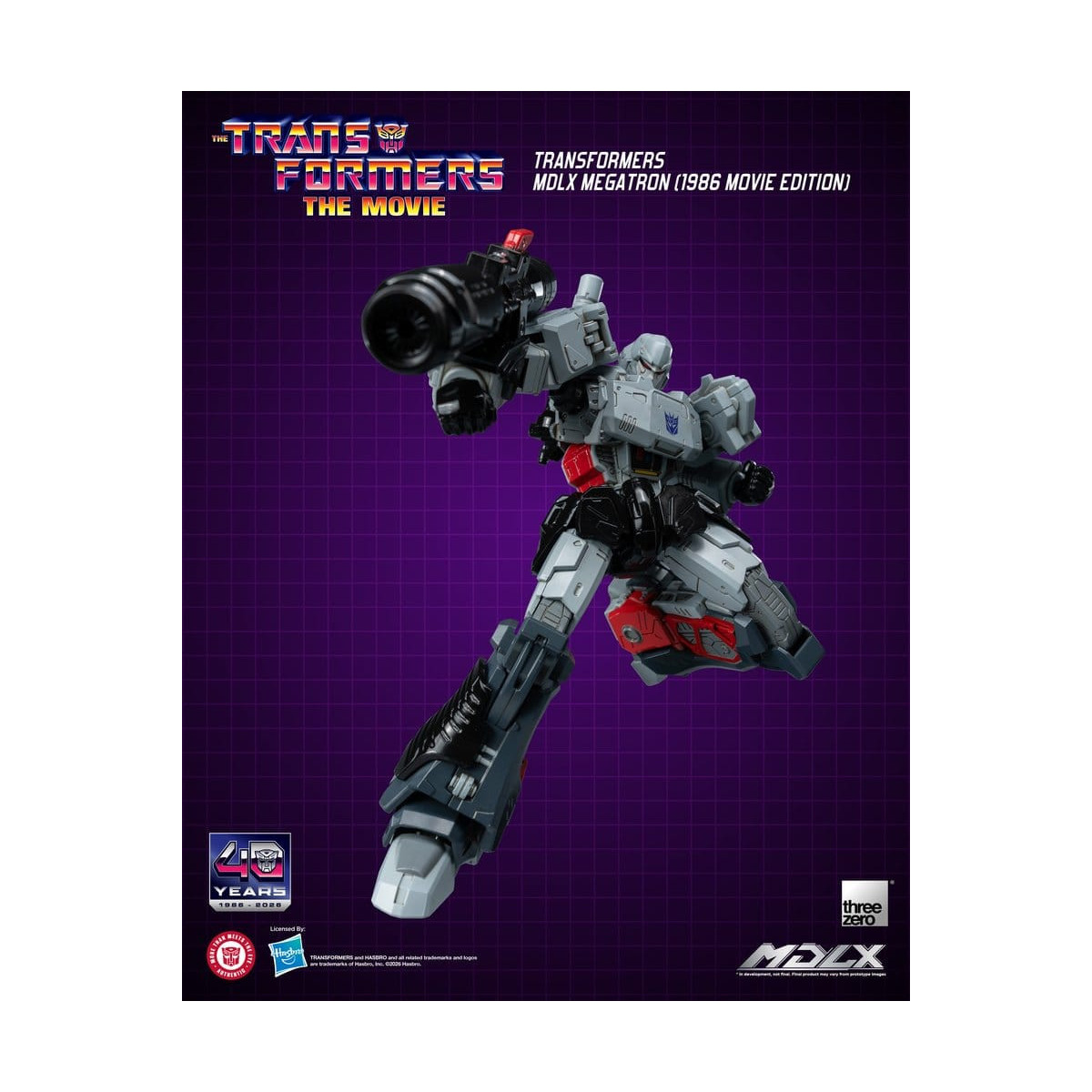 Three Zero - Transformers MDLX MEGATRON (1986 Movie Edition)