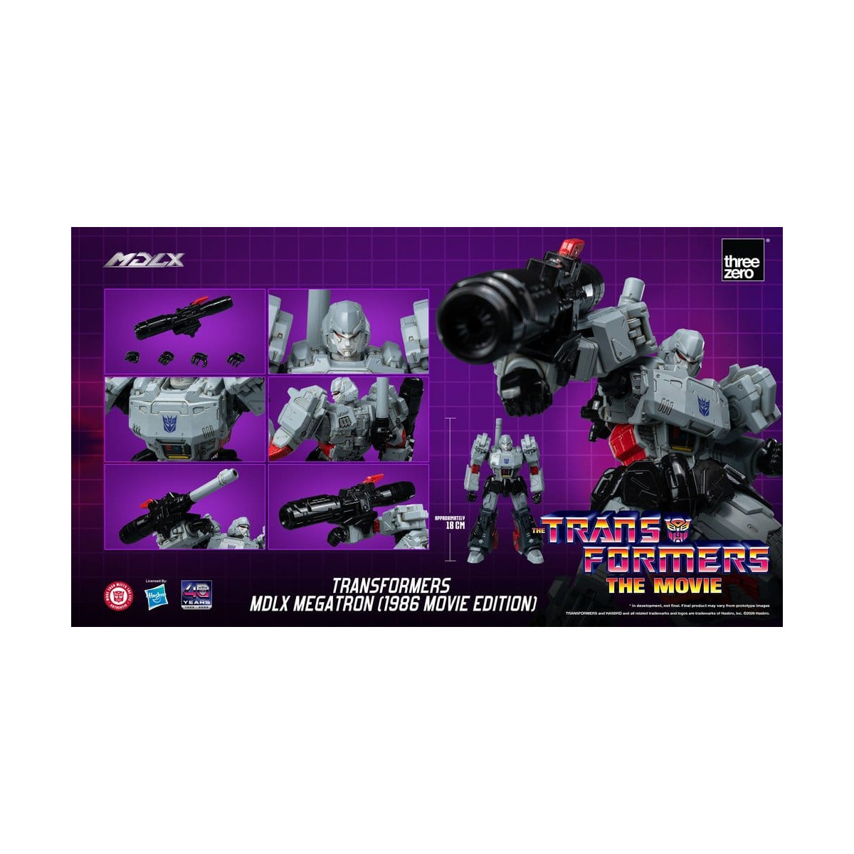Three Zero - Transformers MDLX MEGATRON (1986 Movie Edition)