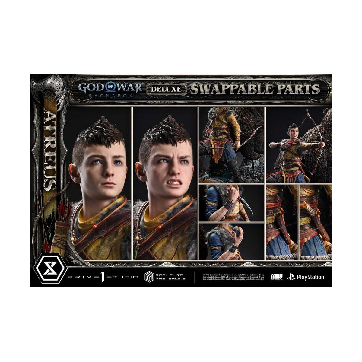 Prime 1 Studio - God of War: Ragnarok - Atreus DX Bonus Version - Real Elite Masterline Series 1/3
