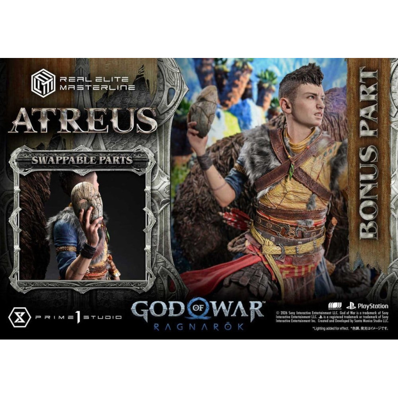 Prime 1 Studio - God of War: Ragnarok - Atreus DX Bonus Version - Real Elite Masterline Series 1/3