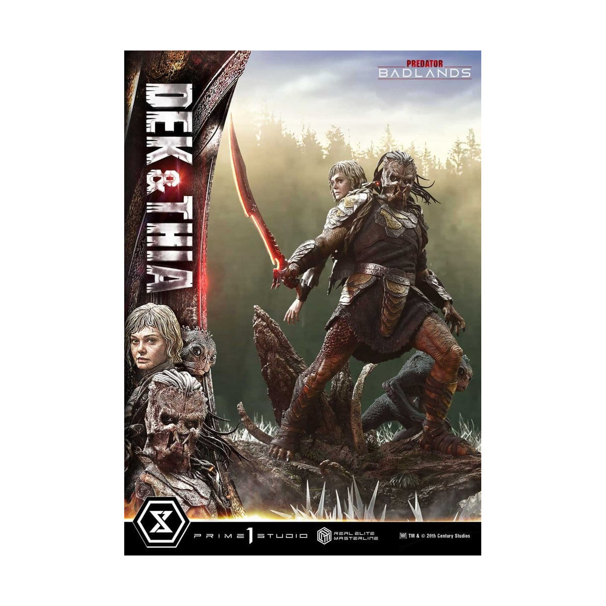 Prime 1 Studio - Badlands Dek & Thia DX Bonus Version - Real Elite Masterline Series 1/3