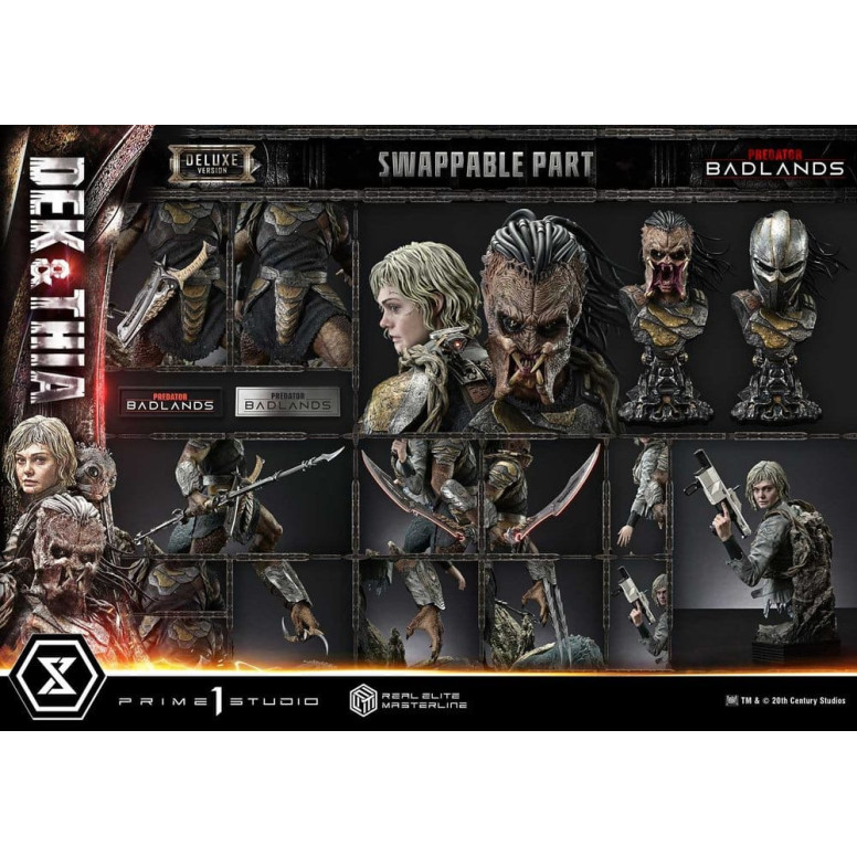 Prime 1 Studio - Badlands Dek & Thia DX Bonus Version - Real Elite Masterline Series 1/3