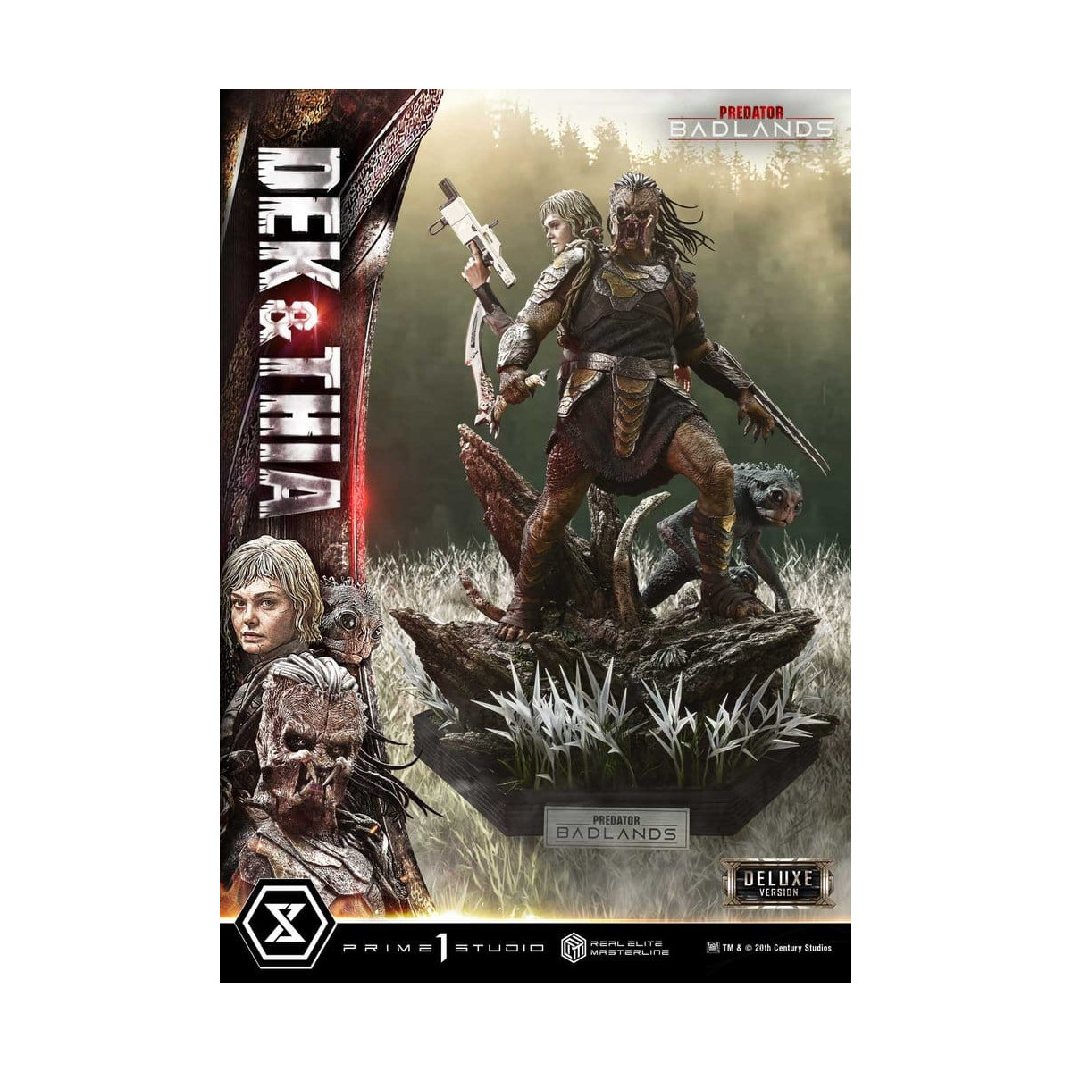 Prime 1 Studio - Badlands Dek & Thia DX Bonus Version - Real Elite Masterline Series 1/3