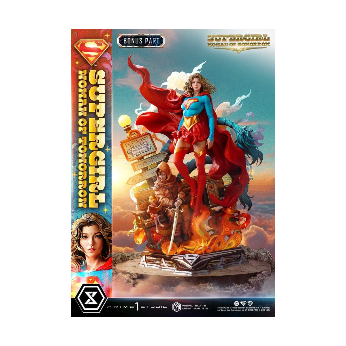 Prime 1 Studio - DC Comics - Supergirl: Woman of Tomorrow Bonus Edition - Real Elite Masterline Series 1/4