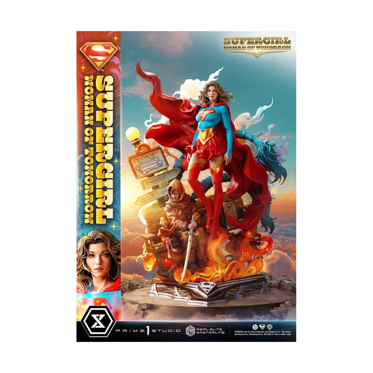 Prime 1 Studio - DC Comics - Supergirl: Woman of Tomorrow Bonus Edition - Real Elite Masterline Series 1/4
