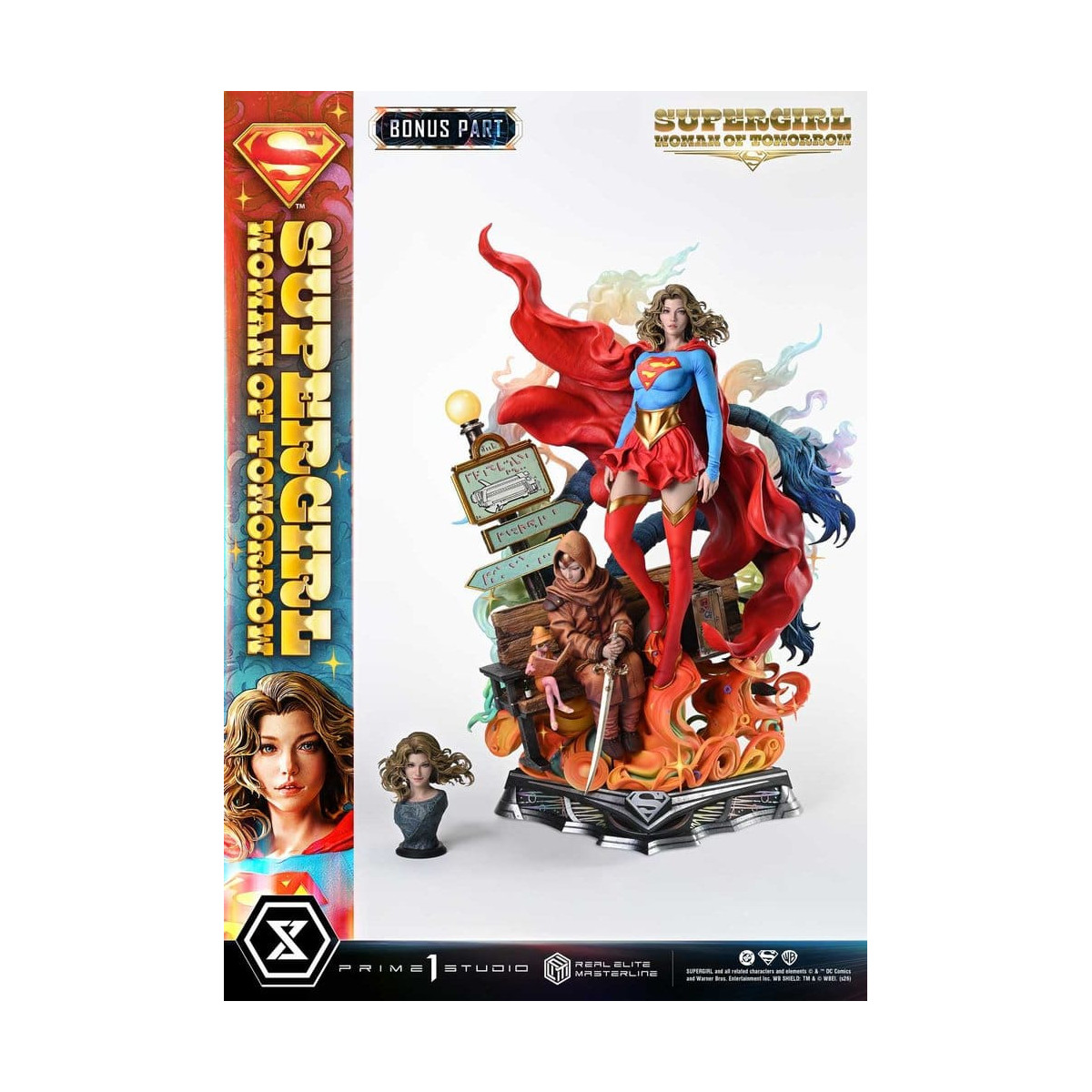 Prime 1 Studio - DC Comics - Supergirl: Woman of Tomorrow Bonus Edition - Real Elite Masterline Series 1/4
