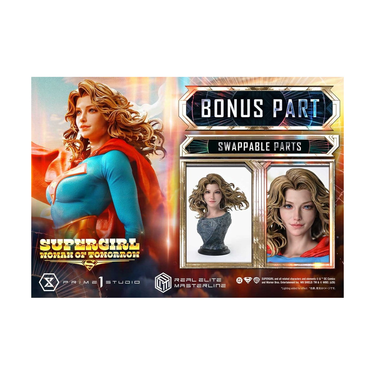 Prime 1 Studio - DC Comics - Supergirl: Woman of Tomorrow Bonus Edition - Real Elite Masterline Series 1/4