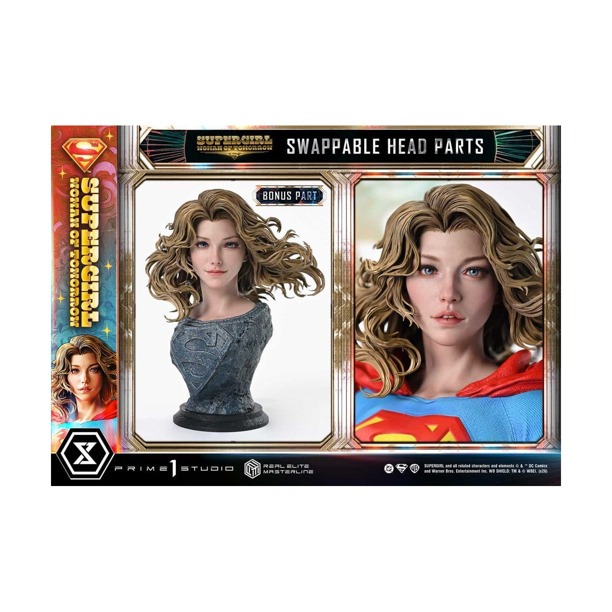 Prime 1 Studio - DC Comics - Supergirl: Woman of Tomorrow Bonus Edition - Real Elite Masterline Series 1/4