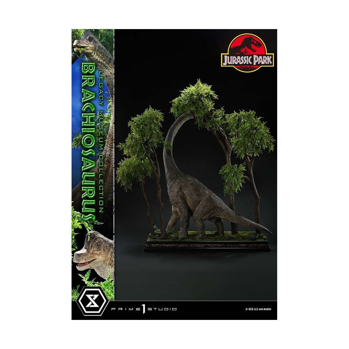 Prime 1 Studio - Jurassic Park - Brachiosaurus from the Legacy Museum Collection 1/15