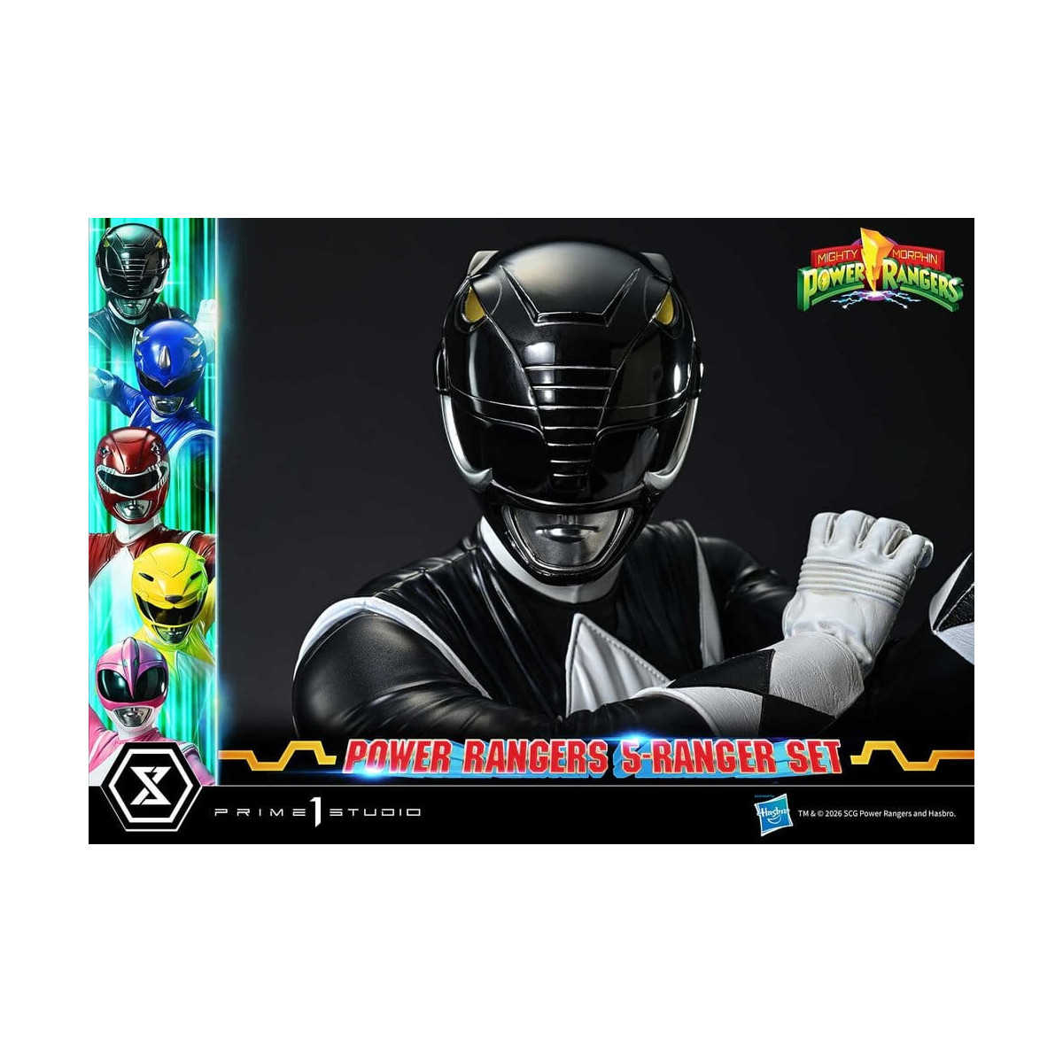 Prime 1 Studio - Mighty Morphin Power Rangers: Premium Masterline Set of 5 1/4-Scale Deluxe Figurines